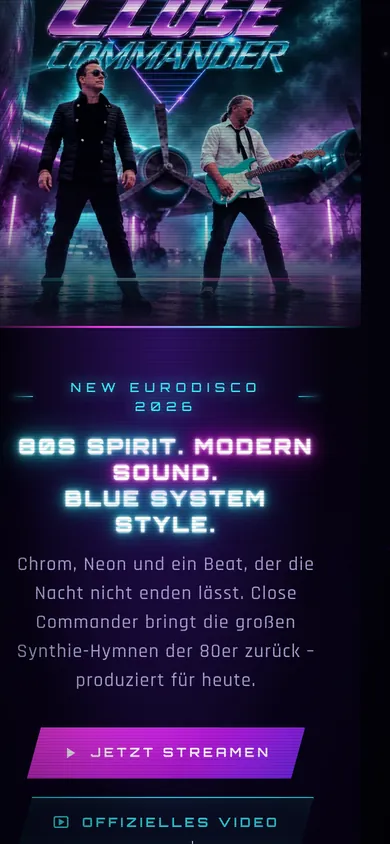 Close Commander auf dem Handy