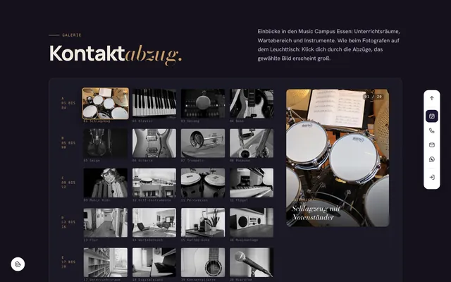 Galerie von Music Campus Essen als Kontaktabzug mit 20 Fotos und großer Vorschau